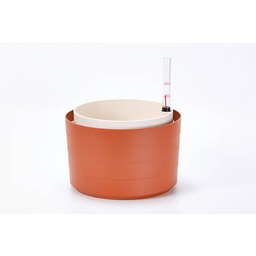 URBALIVE BERBERIS Donica samonawadniająca okrągła 30 cm, cynamonowy