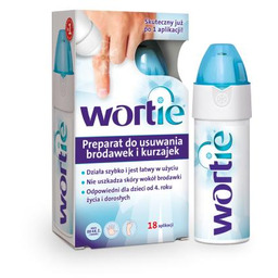 WORTIE Preparat do usuwania brodawek i kurzajek, 50