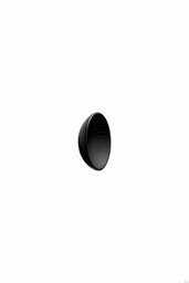 Gałka meblowa Bowl 65 Drewniana Jesion Czarna