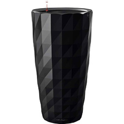 Lechuza Donica, System Nawadniania, Diamante Czarny Optymalny Połysk,