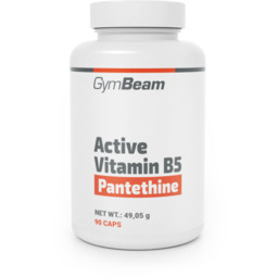GymBeam Aktywna Witamina B5 (pantetyna) 90 kaps