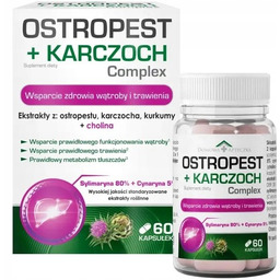 DOMOWA APTECZKA Ostropest + Karczoch Complex cholina 60