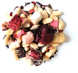 Najlepsza sypana herbata owocowa RADOŚĆ kolorowe pianki hibiskus