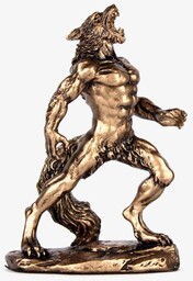 Statuetka Figurka Wyjący Likantrop na Prezent
