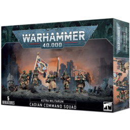 W40k: Astra Militarum - Cadian Command Squad (2023)