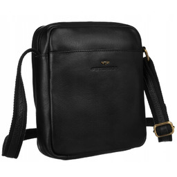 Elegancka listonoszka Peterson PTN 8021-NDM czarna