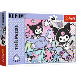 TREFL Puzzle Zabawy z Kuromi 18325 (30 elementów)