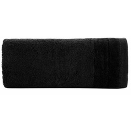 Ręcznik bawełniany 50x90 Damla czarny 500g/m2