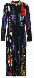 Sukienka midi arty M. Christian Lacroix