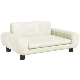 Edinos Kremowa sofa dziecięca na nóżkach L5-S73