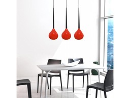 Aga 3 red - Azzardo - lampa wisząca