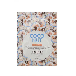 COCONUT SACHET Warming gourmet massage oil (3 ml