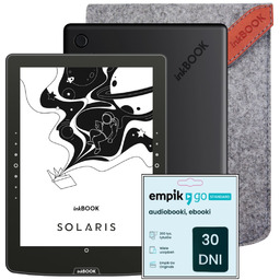 InkBOOK, zestaw czytnik ebooków Solaris + etui +
