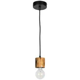 Ekologiczna lampa wisząca Pino 71689104 Spotlight rustykalna drewniany