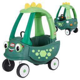 Little Tikes Jeździk Pchacz Dinozaur Cozy Coupe Zielony