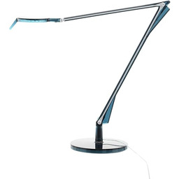 Kartell Aledin TEC, lampa stołowa, ze ściemniaczem, niebieska
