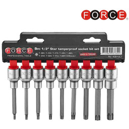 FORCE 40913LT Zestaw kluczy nasadowych Liczba narzędzi: 9,