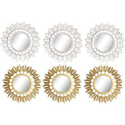 DKD Home Decor Zestaw lusterek, standardowy