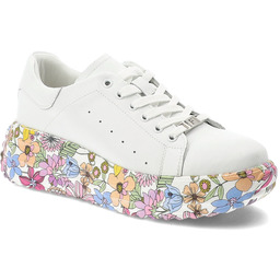 Filippo Sneakersy damskie, cholewka ze skóry naturalnej licowej