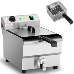 Frytownica elektryczna nastawna z kranem spustowym 230 3200W