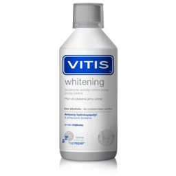 VITIS Płyn do płukania jamy ustnej Whitening 500