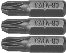 Sthor BITY 1/4"X25 MM PZ3 3 SZT 65472