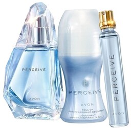 Avon Perceive Zestaw [Perfumy 50ml + Antyperspirant +