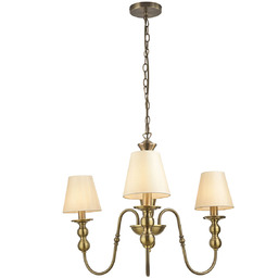 Lampa wisząca Grado złota 3 x E14 LP-888/3P