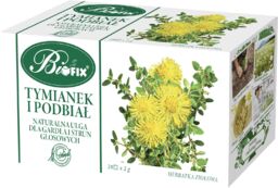 Bi Fix Tymianek i Podbiał, herbatka ziołowa, 2