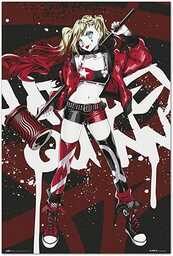 Plakat DC Comics Harley Quinn Anime - Lamina