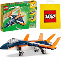 Lego 31126 Creator Samolot Helikopter Łódka 3w1