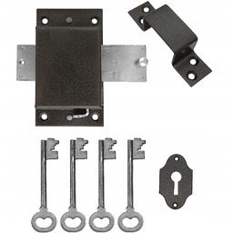 zamek zasuwa drzwiowa Warecka W-2