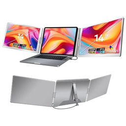 EXTRALINK SMART LIFE 14" 2-SCREEN MONITOR FOR LAPTOPS