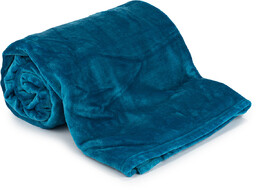 Koc Aneta petrol blue, 150 x 200 cm,