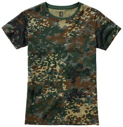 Koszulka T-shirt damska Brandit - Flecktarn