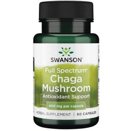 Swanson FS Chaga Mushroom 60kaps