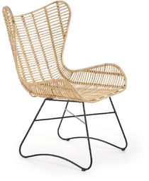 Fotel indiana rattan naturalny halmar