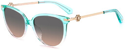 Okulary KATE SPADE KRISTINAGSIWB. Okulary przeciwsłoneczne, Kolor zielony.