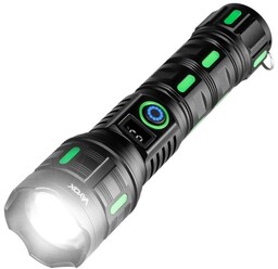 Vayox Latarka taktyczna VA0365 akumulatorowa 1200lm ZOOM, czarna