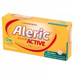 Aleric Deslo Active 5mg x10 tabletek ulegających rozpuszczeniu