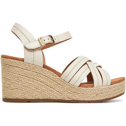 Espadryle Clarks Sabina Strap 26181464 Écru