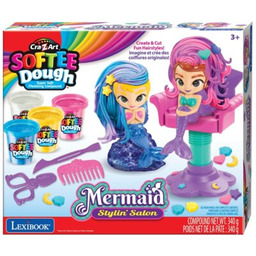 CRA-Z-ART Zestaw kreatywny Softee Dough Salon fryzjerski Syrenki