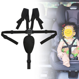 UNIWERSALNE PASY 5-PUNKTOWE DO FOTELIKA SAMOCHODOWEGO I WÓZKA