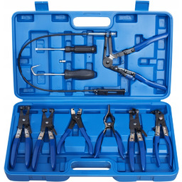 Szczypce Do Opasek Zaciskowych Taśmowych 9 Elementów Zestaw