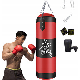 Worek Bokserski Do Ćwiczeń Siłowych Z Łańcuchem