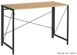 Biurko quick czarny/golden teak (110x55) unique