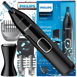 Wodoodporny Trymer Philips Do Włosów Nosa, Brwi, Uszu