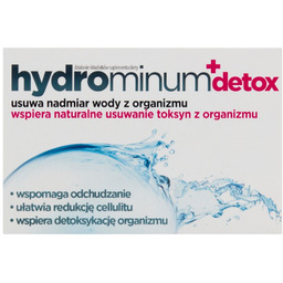 HYDROMINUM+DETOX Tabletki usuwające nadmiar wody w organizmie oraz