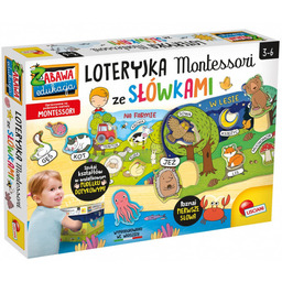 Lisciani, Gra Montessori Loteryjka ze słówkami