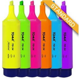 Zakreślacz TOMA MISTRAL niebieski /TO334 12/